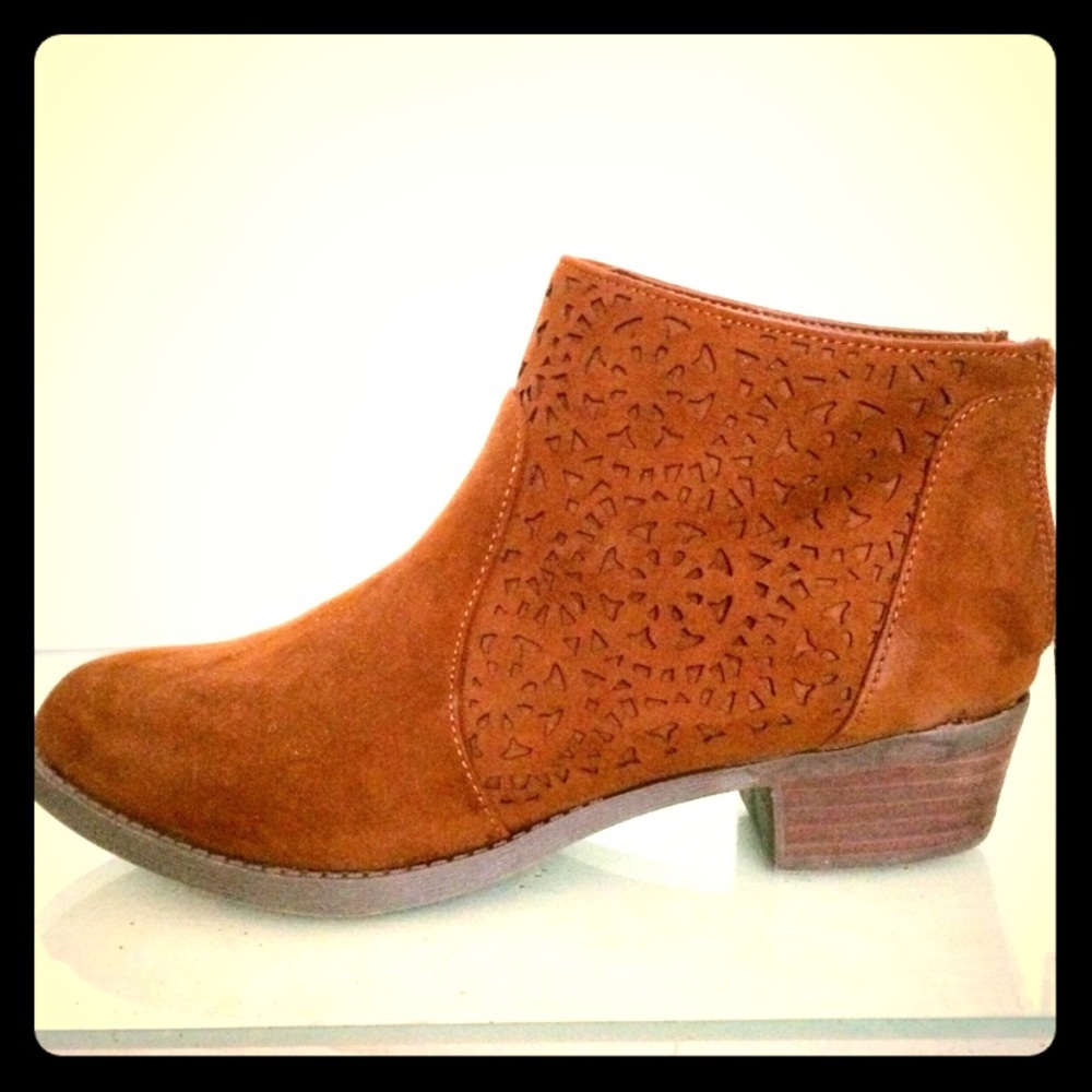 Suede Booties